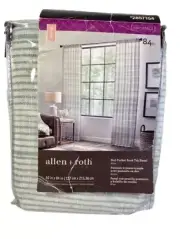 Allen + Roth BIRCHDALE ALOE 50" X 84" Light Filtering Curtain Panel #2857154 NEW