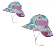 [Sunday Afternoons] Pink Tropical Kids Play Hat - Small