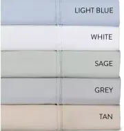 Kensington Garden Dover 1500 Thread Count Cooling 6pc King Sheet Set Bedding
