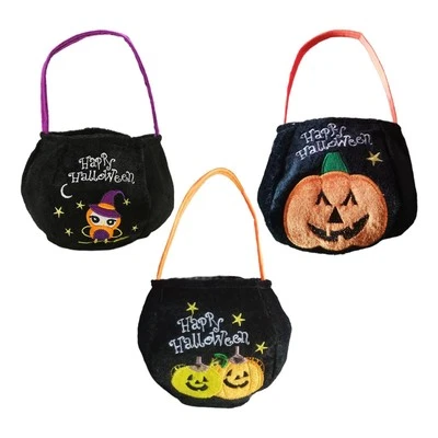 Trick or Treat Tote Candy Basket for Kids Kids Gifts Bag