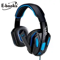 在飛比找PChome24h購物優惠-E-books S42 電競頭戴耳機麥克風