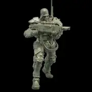 Tazo工坊[3DA]Wolf Pack Soldier Assault Rifle狼士兵突擊步槍姿勢3D列印模型SFC