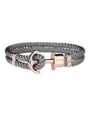 [Paul Hewitt] Phrep Grey Nylon Bracelet PH-PH-N-R-Gr-S