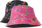 [OATIPHO] 2pcs 90s Fisherman Hat Breathable Sun Hat Uv Protection Men's Women's Outdoor h