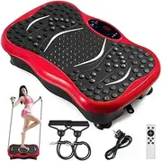 Vibrating Plate Platform, Exercise Machine, for Weight Loss, Sports ,Fat Burn, Adjustable Speed Power Body Shaping Vibrating Plate Helps to Loss Weight for Women and Men