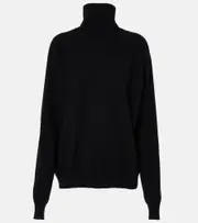 [Saint Laurent] Saint Laurent Cashmere turtleneck sweater UK 10 black