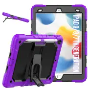 MCC Kids iPad 10.2" 7th Gen 2019 Shockproof Case Cover Stand Apple iPad7 [Purple]