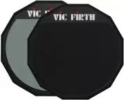 Vic Firth 12" Double sided Practice Pad -inch, Natural