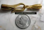 50mm Jewelry Clasp heavy hook & eye clasp gold color use 4mm leather FPC192