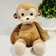 Bedtime Originals Lambs & Ivy Soft Plush Monkey Lovey Stuffed Animal Toy CUTE