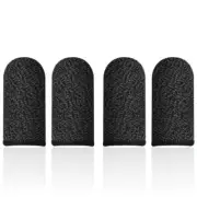 4pcs Touch Screen Gaming Finger Sleeve Mobile Game Controller Sweatproof Gloves