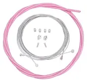 Bicycle Brake Cable Kit for Drop Bar Road - PASTEL PINK