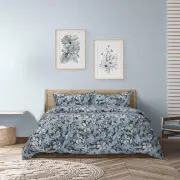 Ardor Boudoir Eadie Teal Quilt Cover Set