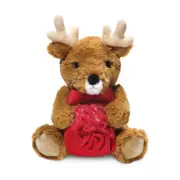 JCPenney Reindeer Plush Jewelry Case
