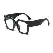 Blue Light Glasses for Men/Women, Square Frame Anti 51 Millimeters 01 Black