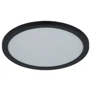 Mercator 28W 38.2CM Aaron Ultra Slim CCT Ceiling Light Black