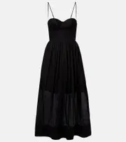 [Zimmermann] Zimmermann Rhiannon gathered corset dress AU 6 black