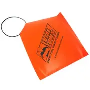 GUARDALL 30 x 30cm PVC Warning Flag ASFF30