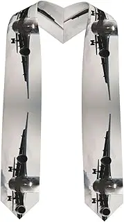 [EdWal] Airplane Art print Graduation Stole and Sash Class for Unisex Adult Honor Stole Honor Stole of 2025