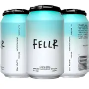 [Fellr] Fellr Lime & Soda Brewed Alcoholic Seltzer Can 330mL