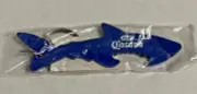 Corona Beer Blue Metal SHARK Bottle Opener/Keychain NEW SEALED