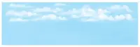 在飛比找有閑購物優惠-Mini 現貨 Peco SK-19 藍天白雲背景圖