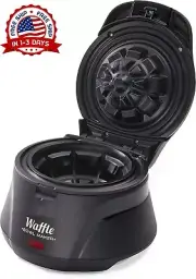 Non-Stick Bowl Belgian Waffle Maker Ceramic Gofrera Maquina para Hacer Gofres US