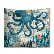 Octopus Wall Cloth Hanging Cloth Background Cloth Hanging Painting Tapestry Wall Decoration Blanket