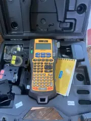 Rhino 5200 Handheld Portable Industrial label maker, with carrying case