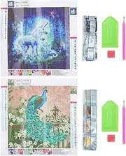 Resin Crystal DIY Painting Kits Animal Pattern Painting Kit Hand‑Made Embroidery Craft Full Drill Pictures