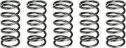 uxcell 5Pcs Compression Spring, 16mm OD, 1.8mm Wire Size, 35mm Free Length, Spring Steel Construction Extended Mechanical Compression Springs for Shop and Home Repairs, Silver Tone
