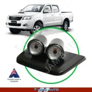 SAAS Twin Gauge Dash Pod Holder suits Toyota Hilux 2005 - 2015 KUN Series Black