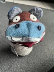 NWTCate & Levi Puppet Handmade Premium Reclaimed Wool One Of A Kind Hippo Puppet