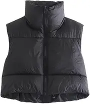 [CLSSLVVBN] Puffer Vest Women Waistcoat Winter Sleeveless Jacket Sleeveless Vests For Women Sleeveless Jacket Women WomenS Vest 2023