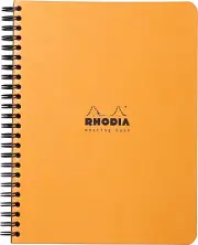 19341C - Spiral Notebook (Full Bound) Meeting Book - A5+ - Pre-Printed Date/Note
