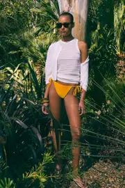 Slinky Ombre Tie Side Bikini Bottoms