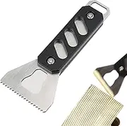 Adhesive Scraper - Glue Spreader | Gap Filling Tool | Quick Gaps Filler | 14.2x6x1.2cm Ergonomic Glues Applicator | Sealant Caulk Grout Remover for Woodworking Crafts Furniture Home Repairs
