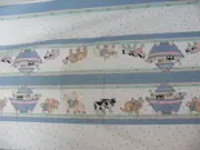 Cheater Quilt Top Fabric By The Yard, BP114, Noah s Ark , 46 wide