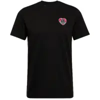 在飛比找momo購物網優惠-【MONCLER】秋冬新款 男款 品牌LOGO 短袖T恤-黑