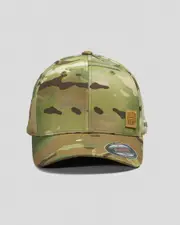 [Dexter] Dexter Men's Heavy Duty Flexfit Cap in Woodland Camo One Size Woodland Camo