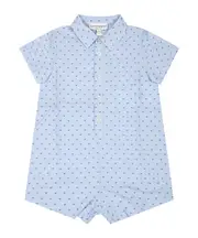 Short-sleeved jumpsuit 6M Blue