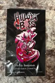 Vivziepop Helluva Boss 2024 Pin Up Beelzebub Bee Limited Edition Enamel Pin
