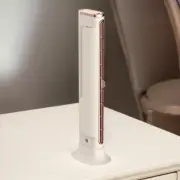 Portable Tower Fan 3 Speeds Cooling Fan Quiet Bladeless Fan Clip On Computer Fan