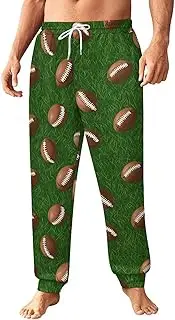 [Generic] Men's Sweatpants, Football on Turf-27, Polyester Joggers, Sweatpants Jogging Pants for Workout Running