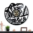 Jurassic Park Vinyl Wall Clock - Decor - Unique Home Accent - Perfect Gift