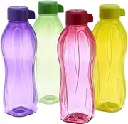 [Tupperware] Eco Sports 1 Litre Aqua Safe Water Bottle (Set of 4) 32 Oz