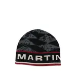 [Martine Rose] Martine Rose Graphic-print Beanie ONE SIZE GREY/RED