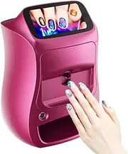 Portable Digital Mobile Nail Art Printer, Mobile 3D Nail Printer with Touch Screen 3D Nail Printer Machine Support WiFi/DIY, 10 Seconds Painting, Beauty & Personal Care for Girls' Home Nails