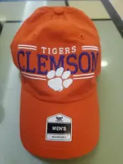 NCAA Fan Favorite Clemson Tigers Mens Orange Curved Bill Adjustable Hat Cap NEW