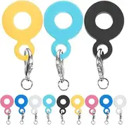 DOITOOL 12pcs Cute Silicone Hanging Charms for Drinkware Decoration Compatible Multi-Color